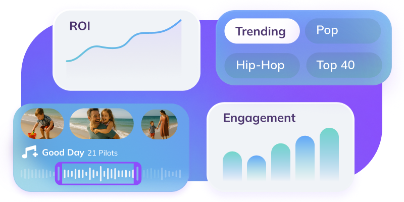 Clips engagement ROI hero Wide