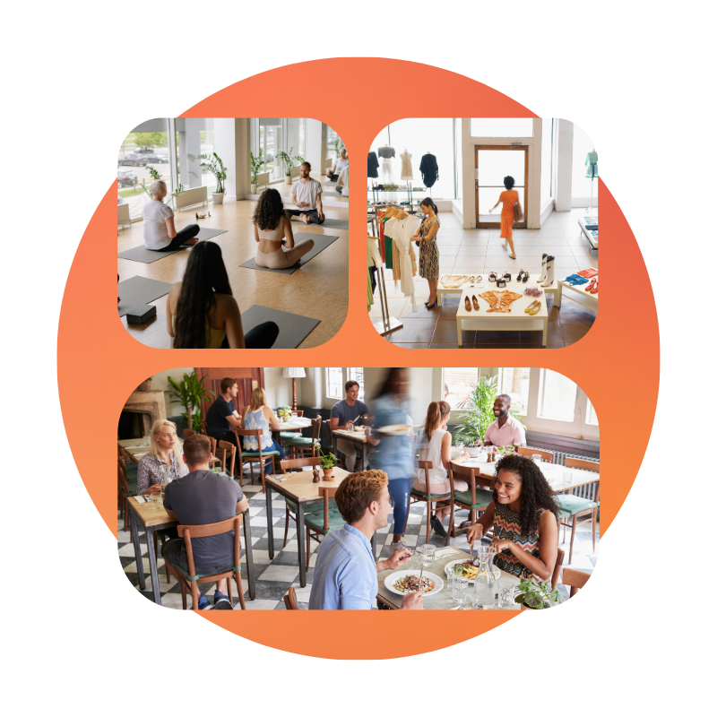 Feed Originals Commerical Background Music use cases retail store, yoga studio, bar and restaurant