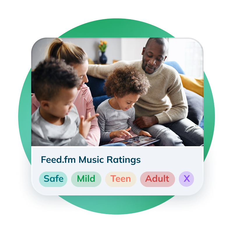 Feed.fm Music Ratings Family
