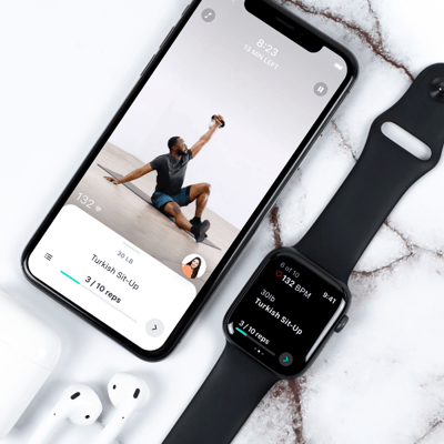 Future Fitness app powered by Feed.fm