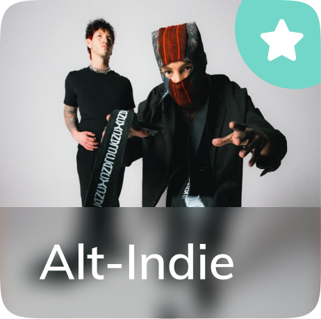 Alternative & indie rock hits from the past 20 years: Twenty One Pilots, Dashboard Confessional, the Yeah Yeah Yeahs, etc.