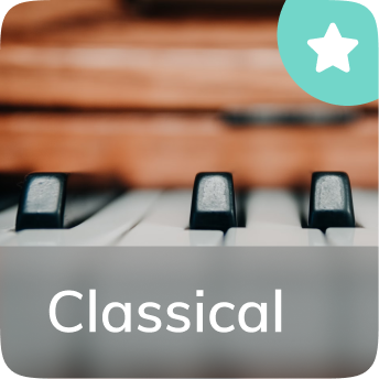 Timeless, mostly instrumental classical music: Bach, Beethoven, Mozart, etc.
