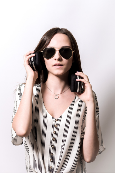 FO Woman with Headphones FO Woman with Headphones