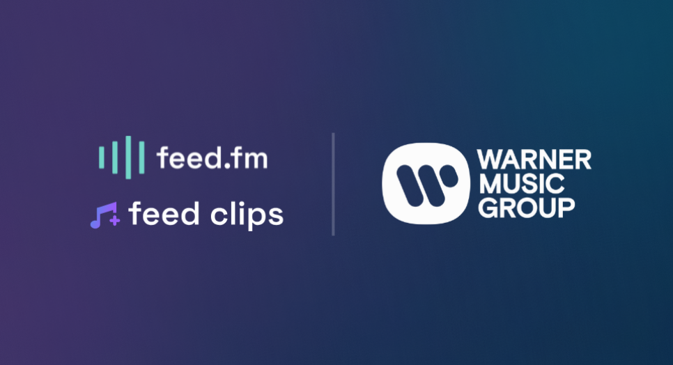 Feed clips x warner music group banner
