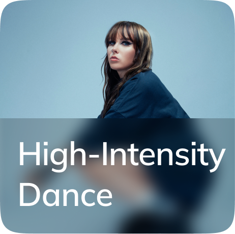Modern electronic music focused on popular festival producers & DJs. High intensity (125+ bpm).