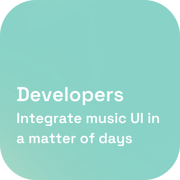 UMS Developers integrate music UI in just days