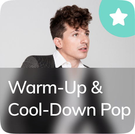 Light, fun pop from the last decade to ease into workouts & for cooldown after main workout segment(s).