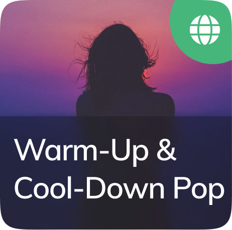 Light, fun pop from indie artists for warmup or cooldown.