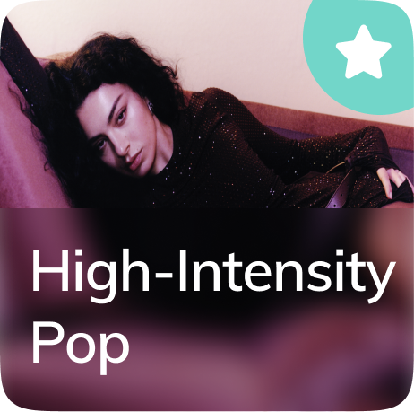 Uptempo Pop (125+ bpm) for higher-intensity workouts: remixes of chart toppers & energetic radio hits.