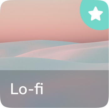 Laid-back lo-fi and downtempo instrumentals with some vocals, gently energizing but chill: Bonobo, Brian Eno, Nils Frahm